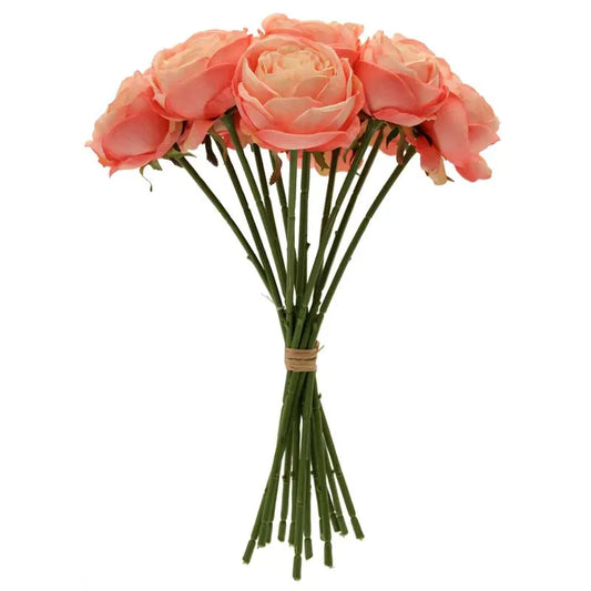 Tea Rose Bunch x 12 Pink