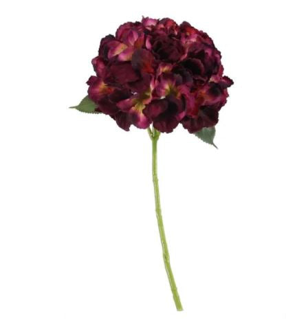 Artificial - Hydrangea - Dark Purple