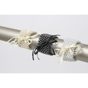 Pearl Flower Bracelet (Large) - White