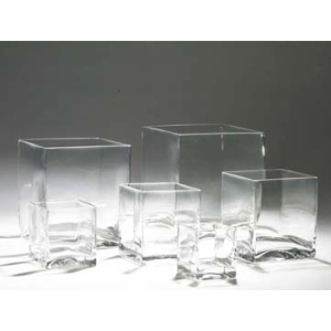 Glass Cube 12cm