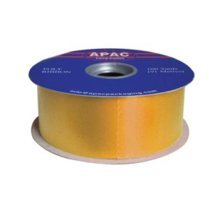 Ribbon Poly Satin-Gold