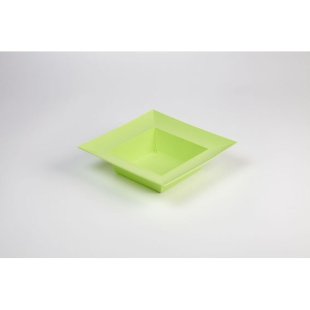 Designer Bowl Square Apple Green