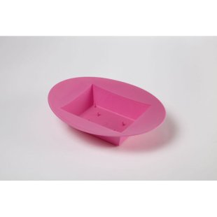 Designer Bowl Oval Strong Pink