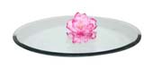 Mirror Plate Round Strong Pink 35cm