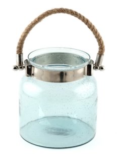 Lantern - Candle Lantern w Handle