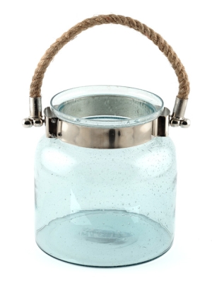 Lantern - Candle Lantern w Handle