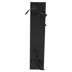 Rose Box Black Silk Lined