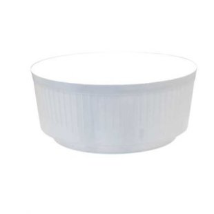 Bulb Bowl White 18x9cm