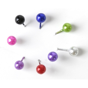Pearl Pins Silver 3.5mm