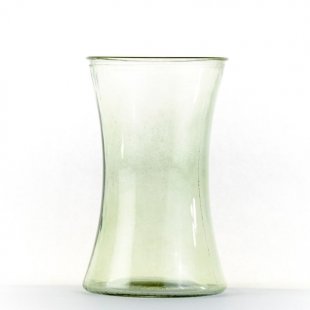 Glassware - Handtied Vase Green