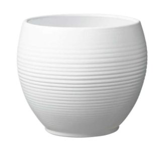 Manacor Pot - Matte White