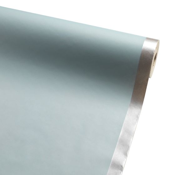 Pearlescent Party Gilded Edge Kraft Paper powder blue 50cm x 100m