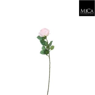 Mica Decorations Rose Artificial Flower - H69 cm - Pink