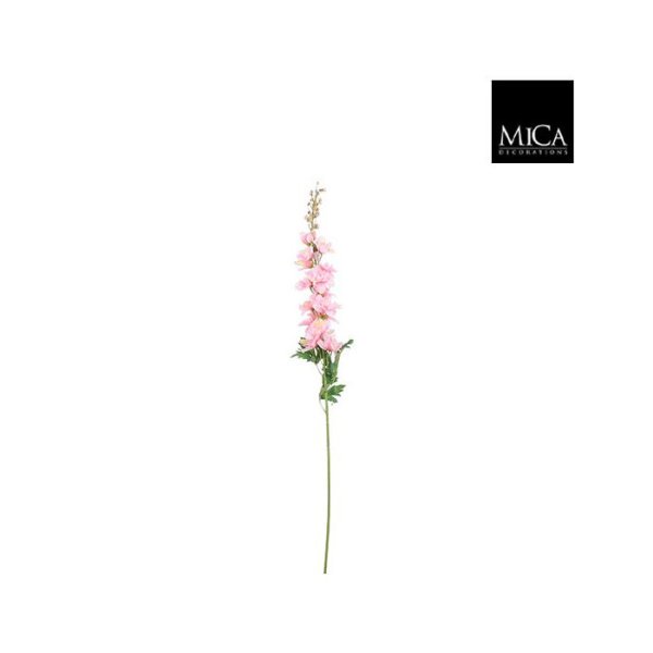 Mica Decorations Delphinium artificial flower - H78 cm - Pink