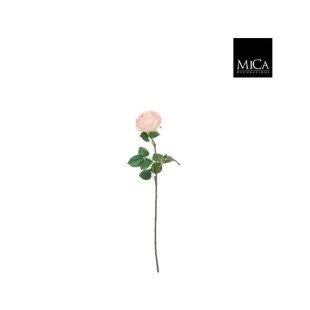 Mica Decorations Rose Artificial Flower - H69 cm - Peach