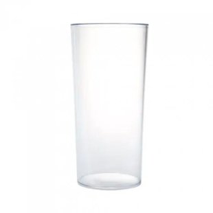 Tall cylinder vase Clear acrylic