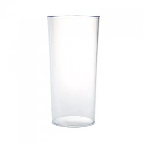 Tall cylinder vase Clear acrylic