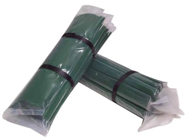 Stub wire 18Gx9\" Grn(230X1.25mm)2.5kg(4)