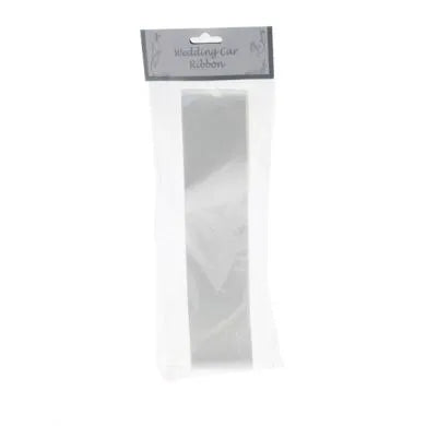 White Wedding Car Ribbon (9m)