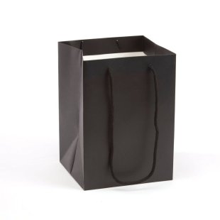 Hand Tied Porto Vase Black