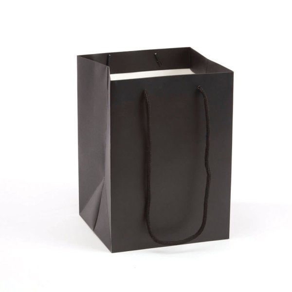 Hand Tied Porto Vase Black