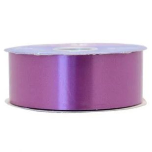 Poly Satin Ribbon Plum