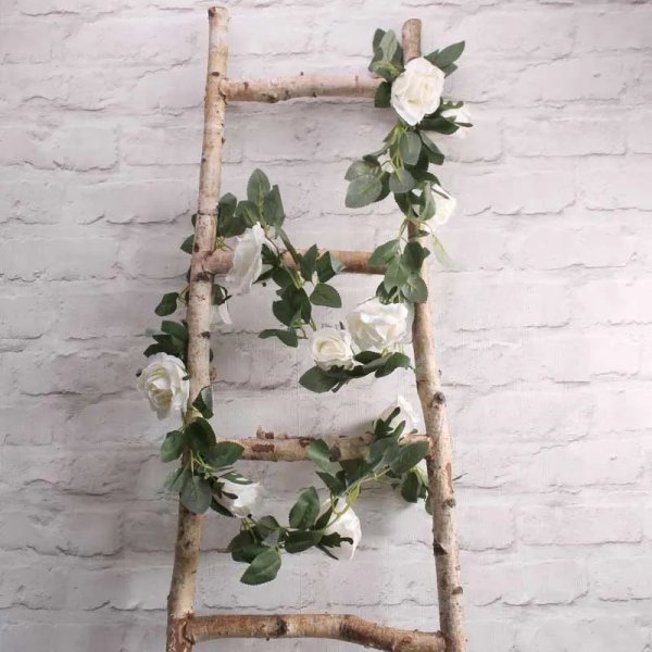 Rose Garland Cream (175cm)