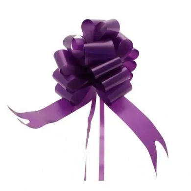 Purple Pull Bow (50mm)