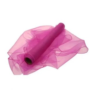 Purple Organza Roll 40cm x9m