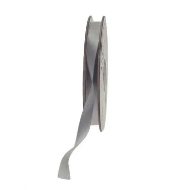 Silver Satin Ribbon 10mm