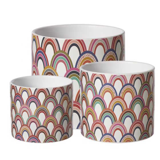 Rainbow Pot 13cm