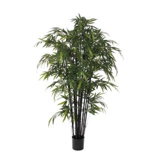 MICA DECORATIONS BAMBOO ARTIFICIAL PLANT - H200 X √ò100 CM - BLACK
