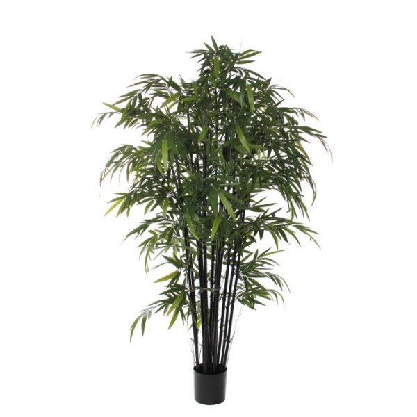 MICA DECORATIONS BAMBOO ARTIFICIAL PLANT - H200 X √ò100 CM - BLACK