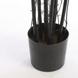 MICA DECORATIONS BAMBOO ARTIFICIAL PLANT - H200 X √ò100 CM - BLACK