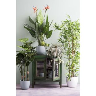 MICA DECORATIONS BAMBOO ARTIFICIAL PLANT - H200 X √ò100 CM - GREEN