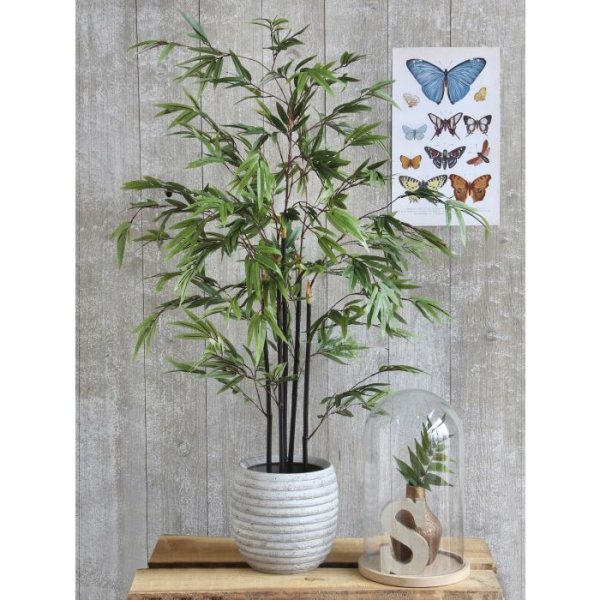 MICA DECORATIONS BAMBOO ARTIFICIAL PLANT - H120 X √ò75 CM - GREEN