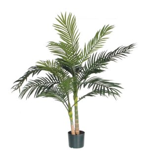 MICA DECORATIONS ARECA PALM ARTIFICIAL PLANT - H120 X √ò100 CM - GREEN