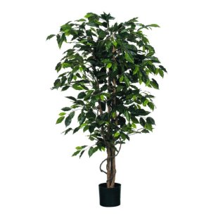 MICA DECORATIONS FICUS ARTIFICIAL PLANT - H150 X √ò85 CM - GREEN