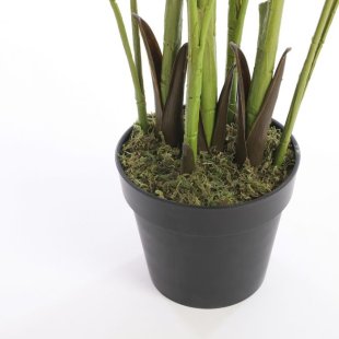 MICA DECORATIONS ARECA PALM ARTIFICIAL PLANT - H130 X √ò140 CM - GREEN