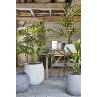 MICA DECORATIONS ARECA PALM ARTIFICIAL PLANT - H130 X √ò140 CM - GREEN