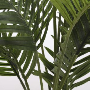MICA DECORATIONS ARECA PALM ARTIFICIAL PLANT - H110 X √ò100 CM - GREEN