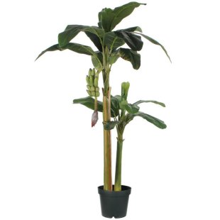 MICA DECORATIONS BANANA TREE ARTIFICIAL PLANT - H180 X √ò115 CM - GREEN