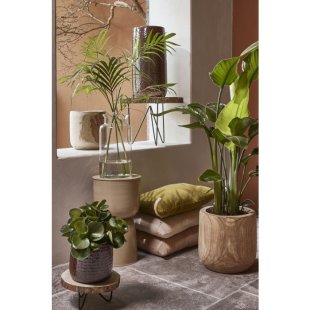 MICA DECORATIONS FLOYD VASE - H50 X √ò25 CM - BROWN