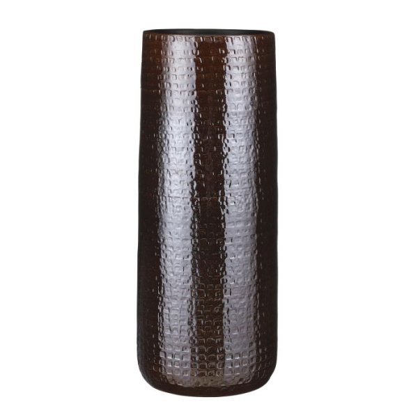 MICA DECORATIONS FLOYD VASE - H70x28 CM - BROWN