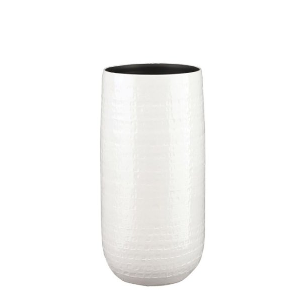 MICA DECORATIONS FLOYD VASE - H50x25 CM - WHITE