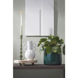 MICA DECORATIONS FLOYD PLANT POT - H21 X √ò24 CM - GREEN