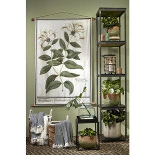 MICA DECORATIONS FLOYD PLANT POT - H23,5 X √ò28 CM - GREY