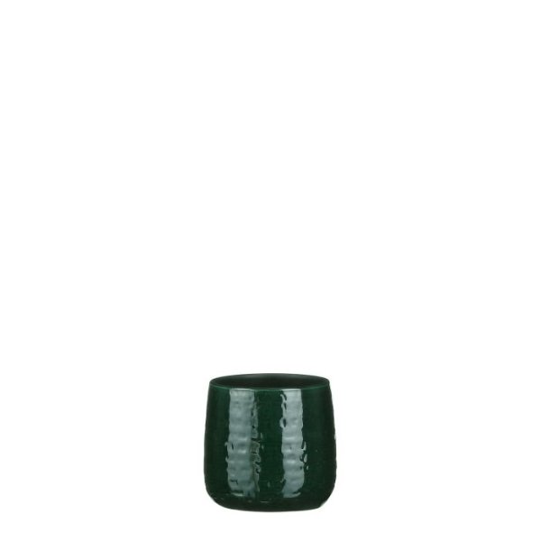 MICA DECORATIONS FLOYD PLANT POT - H13 X √ò15 CM - GREEN