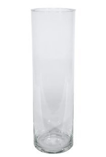 Cylinder Hot Cut Vase H40 x D12cm