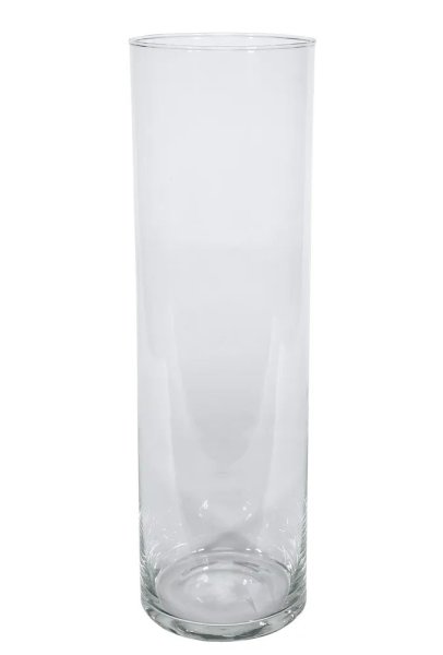 Cylinder Hot Cut Vase H40 x D12cm